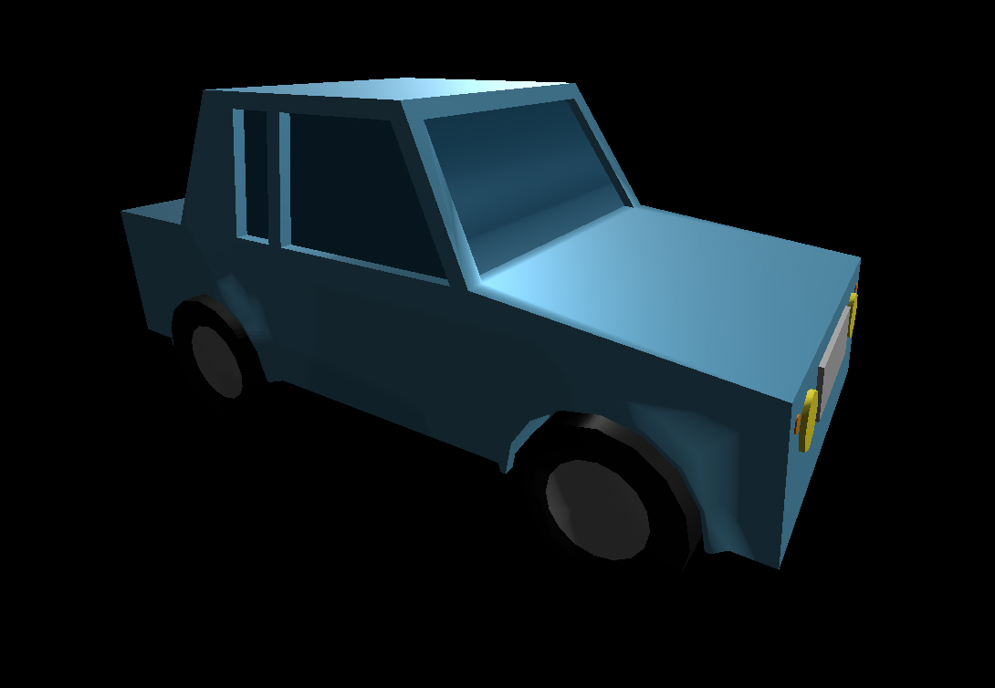 Low Poly Car 54