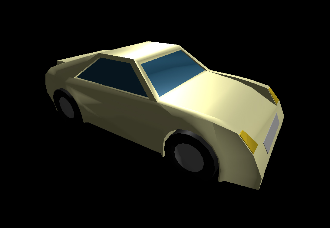 Low Poly Car 60