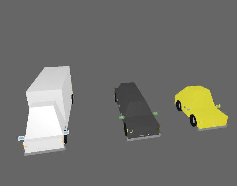Car Pack1 Low Poly