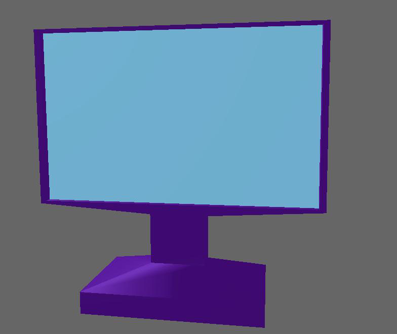 Purple monitor