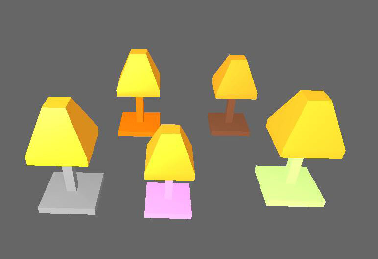 Lamp Pack Low Poly