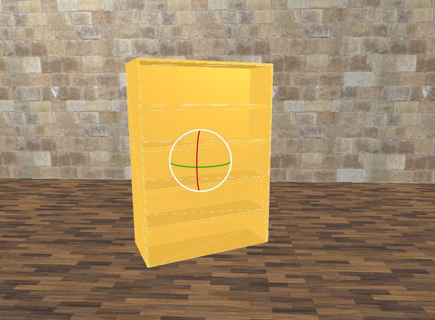 Yellow Locker Low Poly