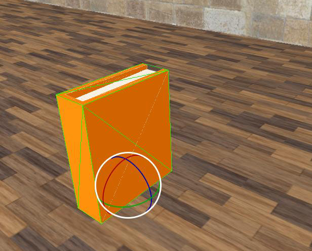 Orange Book Low Poly