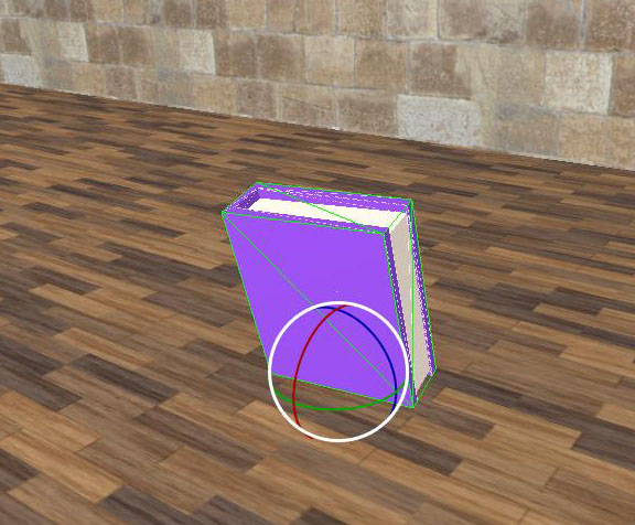 Purple Book Low Poly