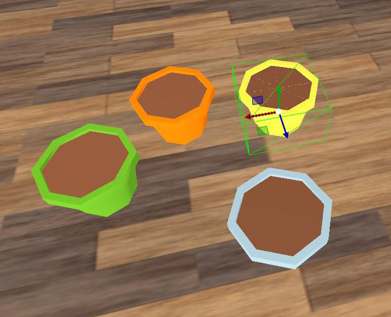 Flowerpot Pack Low Poly