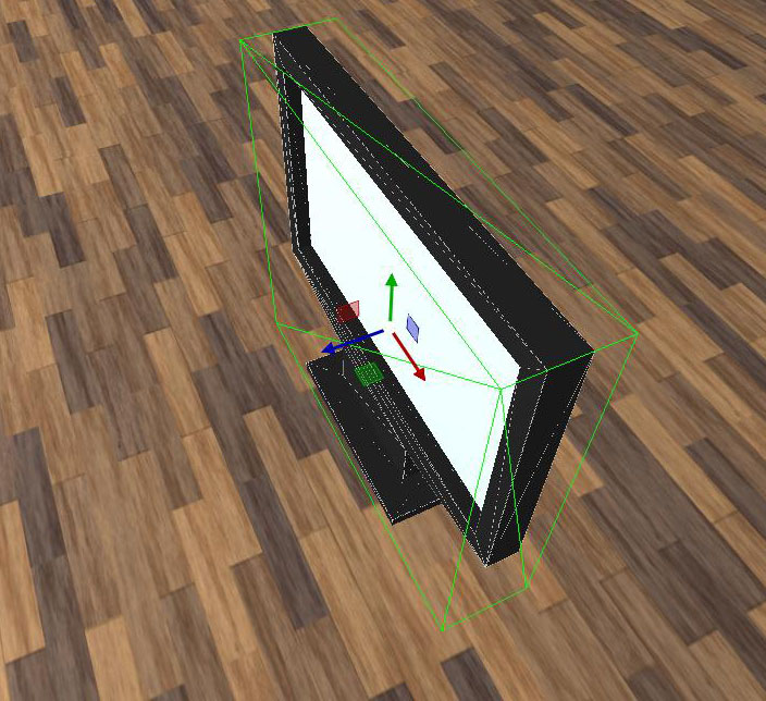 BlackTV Low Poly