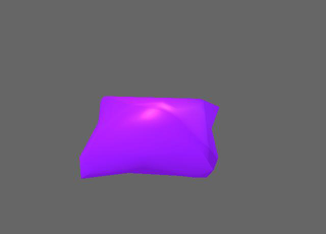 Purple pillow