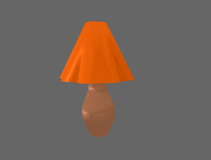 Orange Lamp