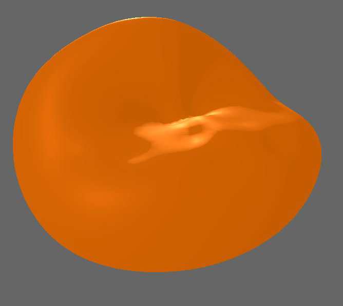 Orange Chair Pillow
