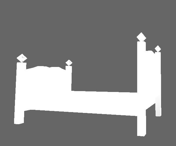 White Bed