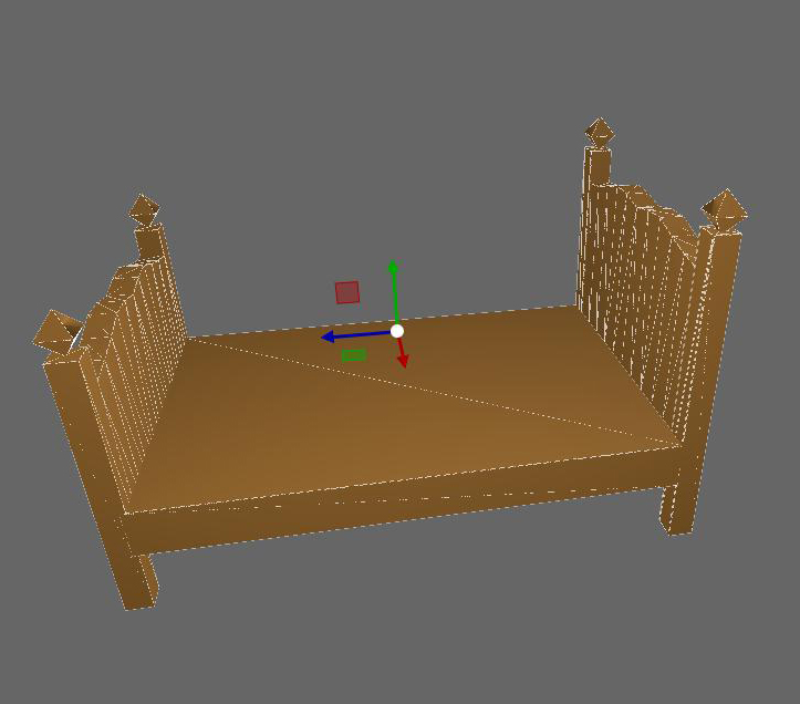Brown bed