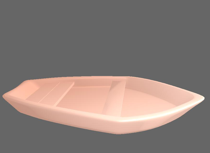 Beige Boat