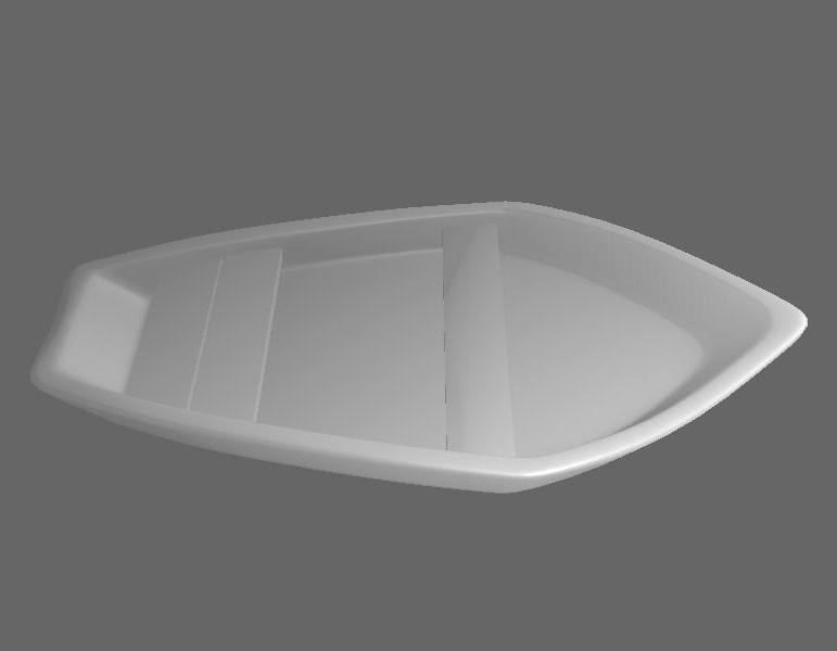 Gray boat