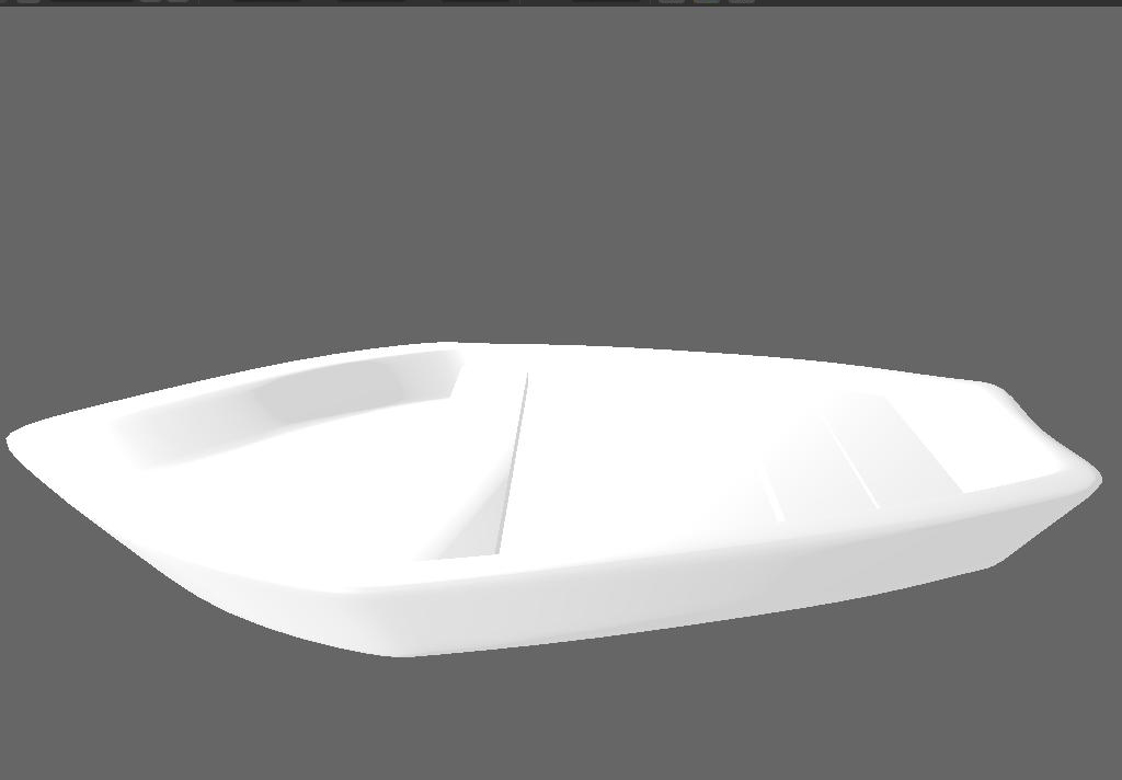 White boat