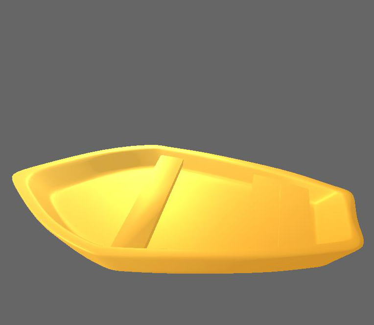 Yellow boat