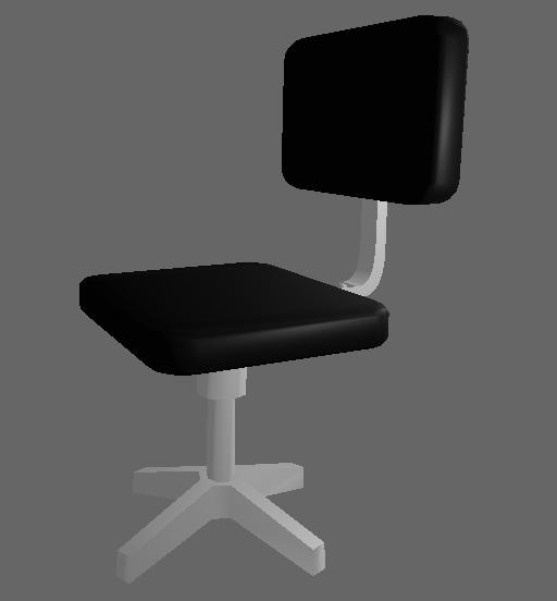 Black computer chair
