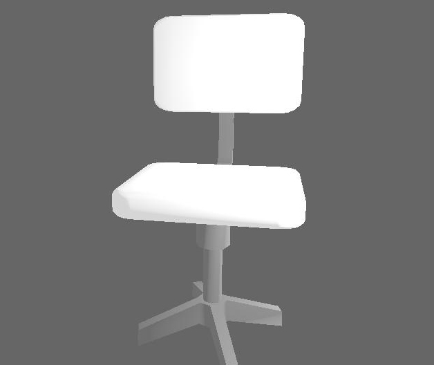 White Computer Chair