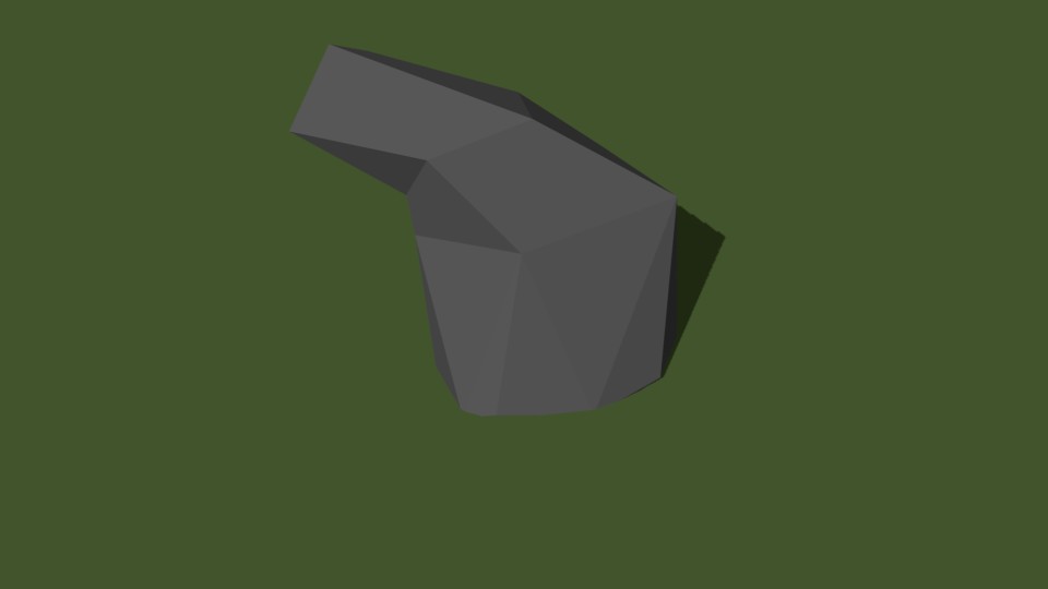 Low Poly Stone 5