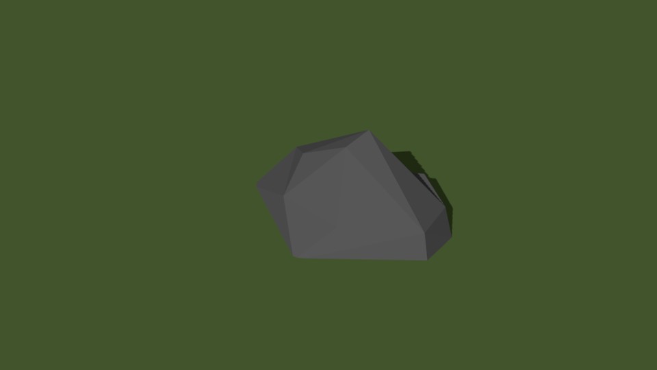 Low Poly Stone 6