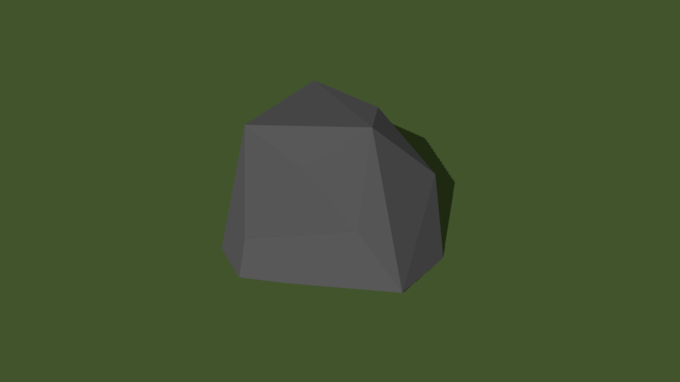 Low Poly Stone 7
