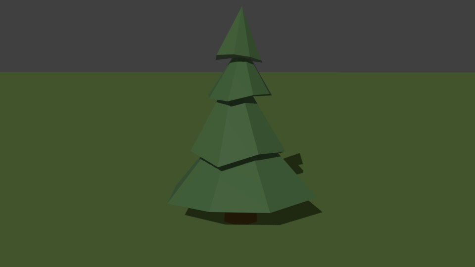 Low Poly Tree 4