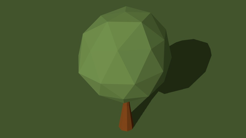 Low Poly Tree 8