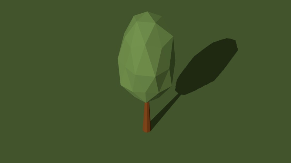 Low Poly Tree 9