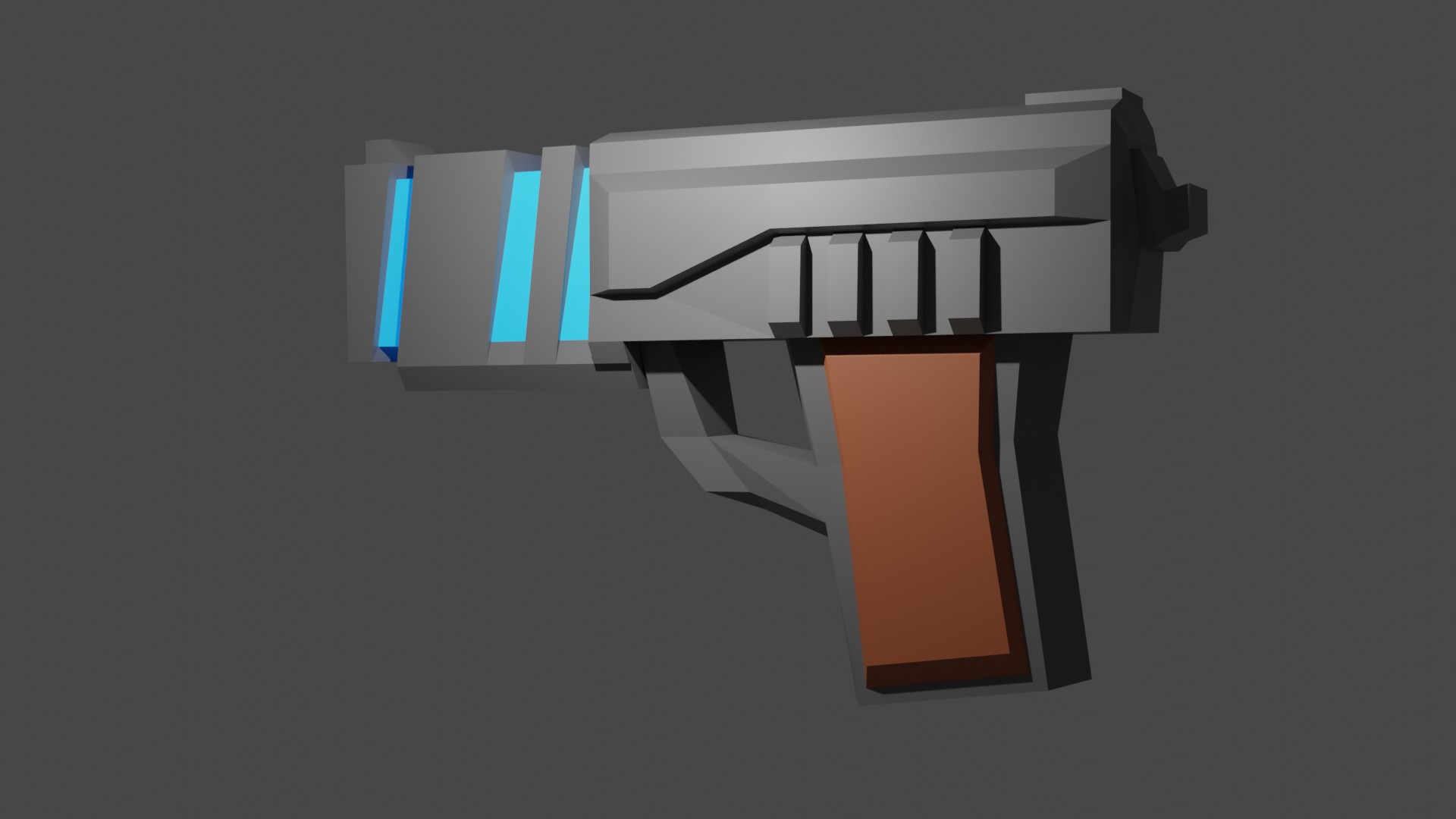 Low Poly Pistol