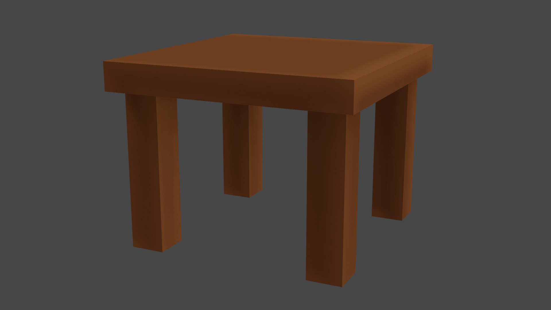 Low Poly Furniture 3