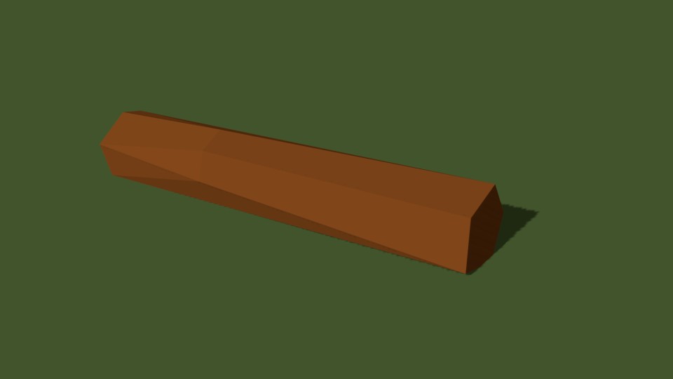 Low Poly Log 1
