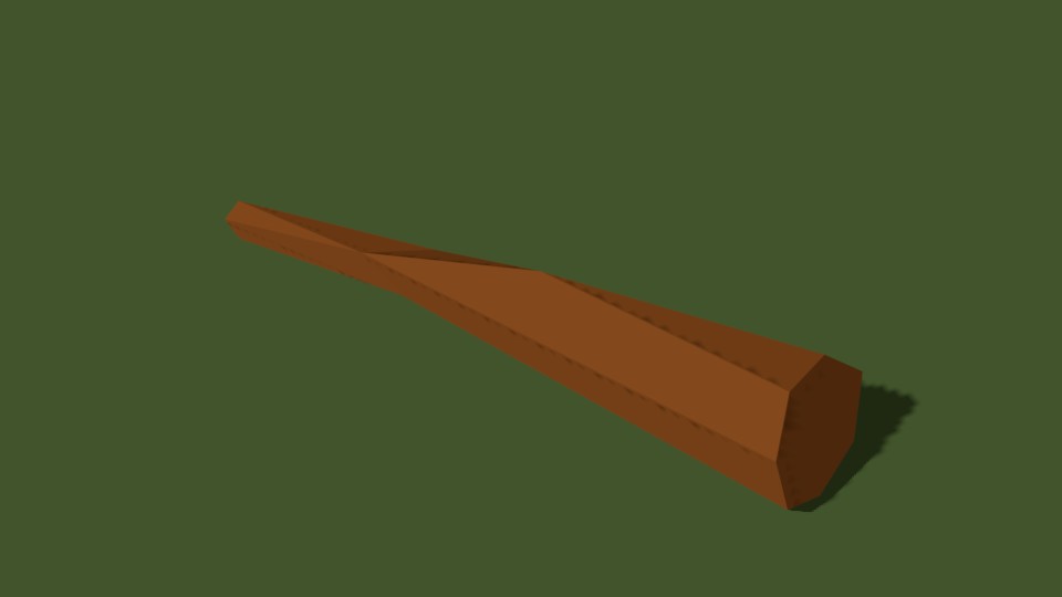 Low Poly Log 4