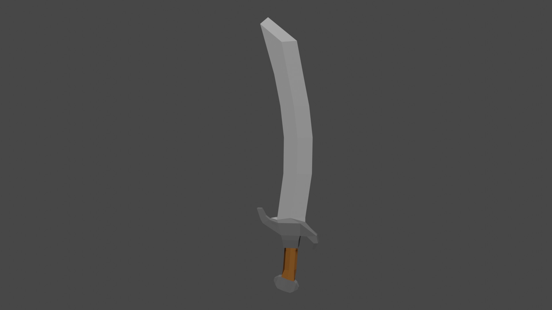 Low Poly Sword 3
