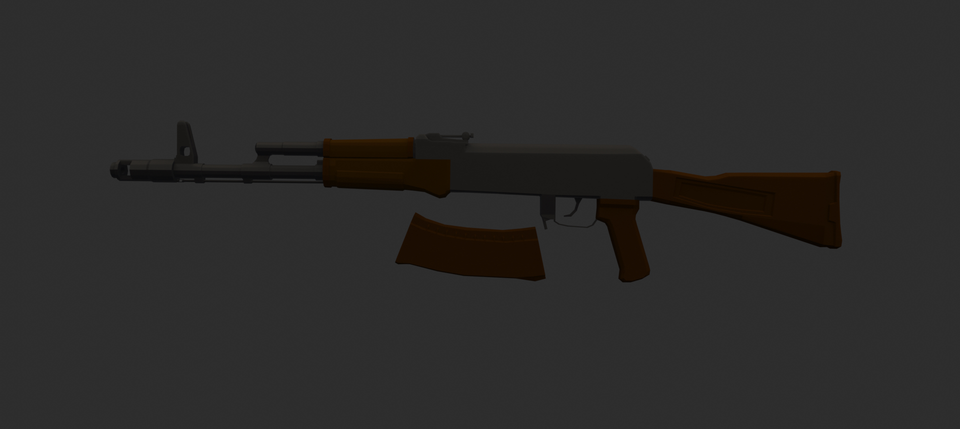 Low Poly AK-47