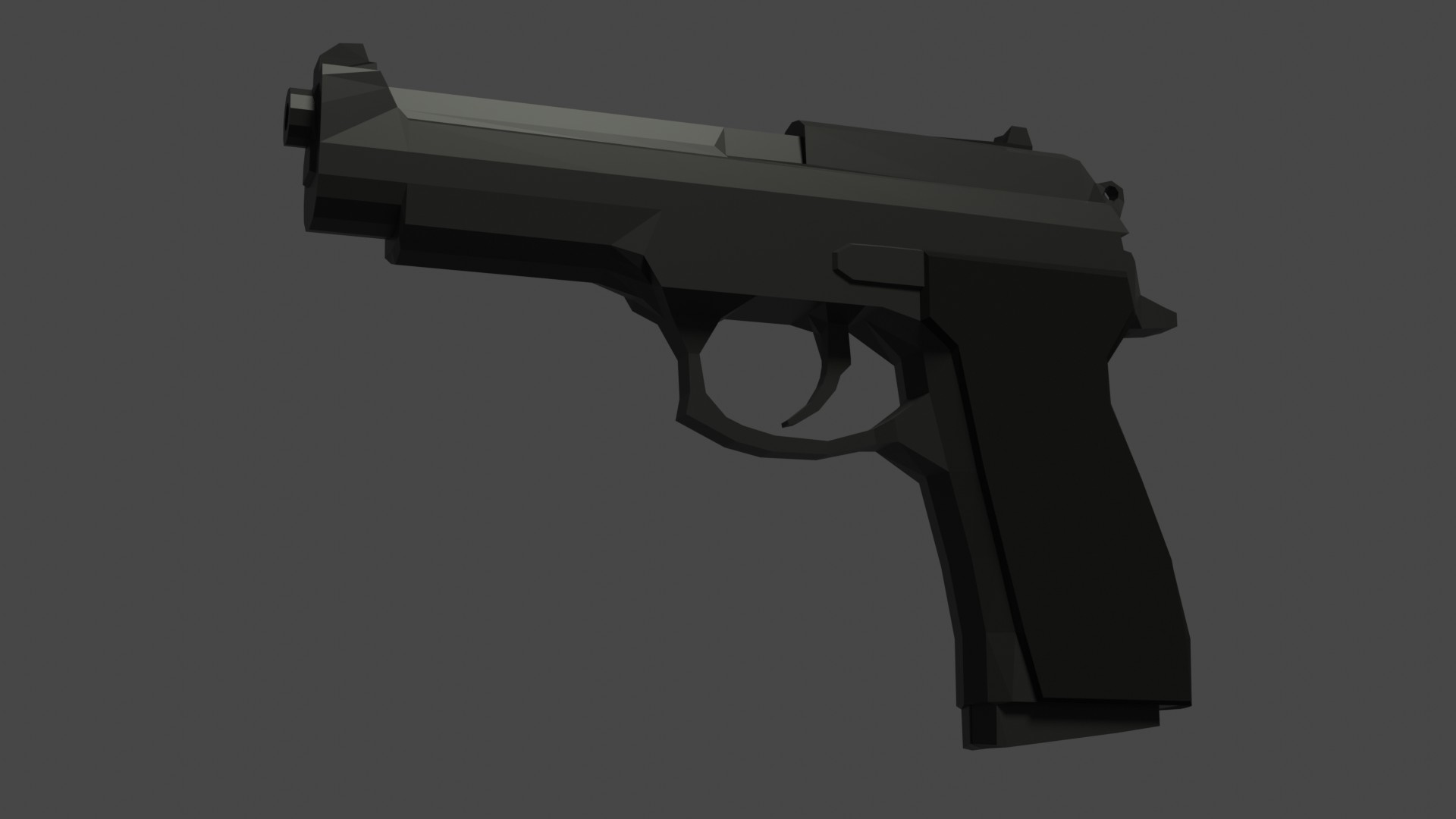 Low Poly Colt