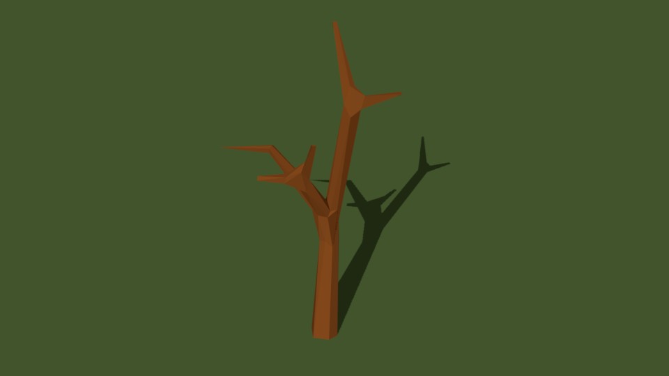 Low Poly Tree 12