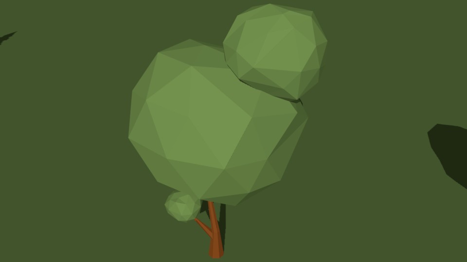 Low Poly Tree 14