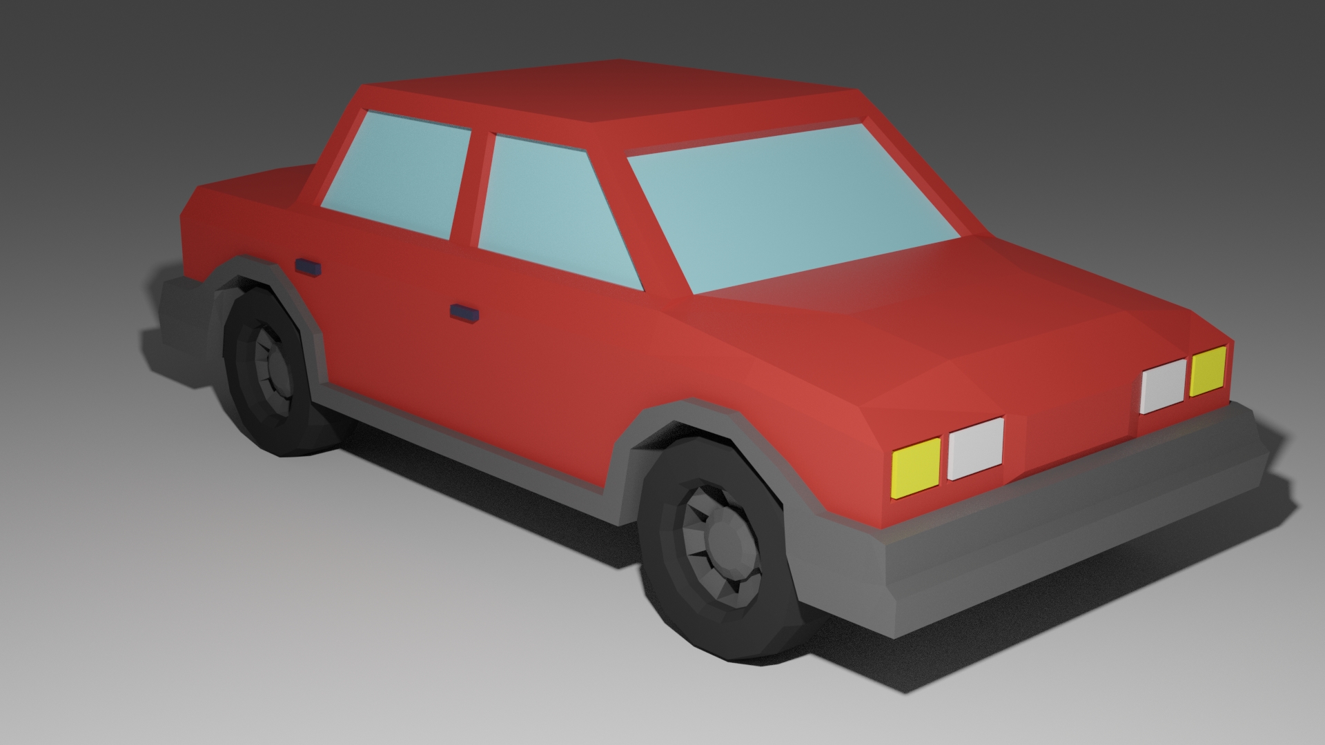 Low Poly Car 1