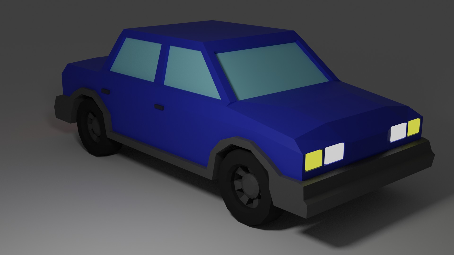 Low Poly Car 2