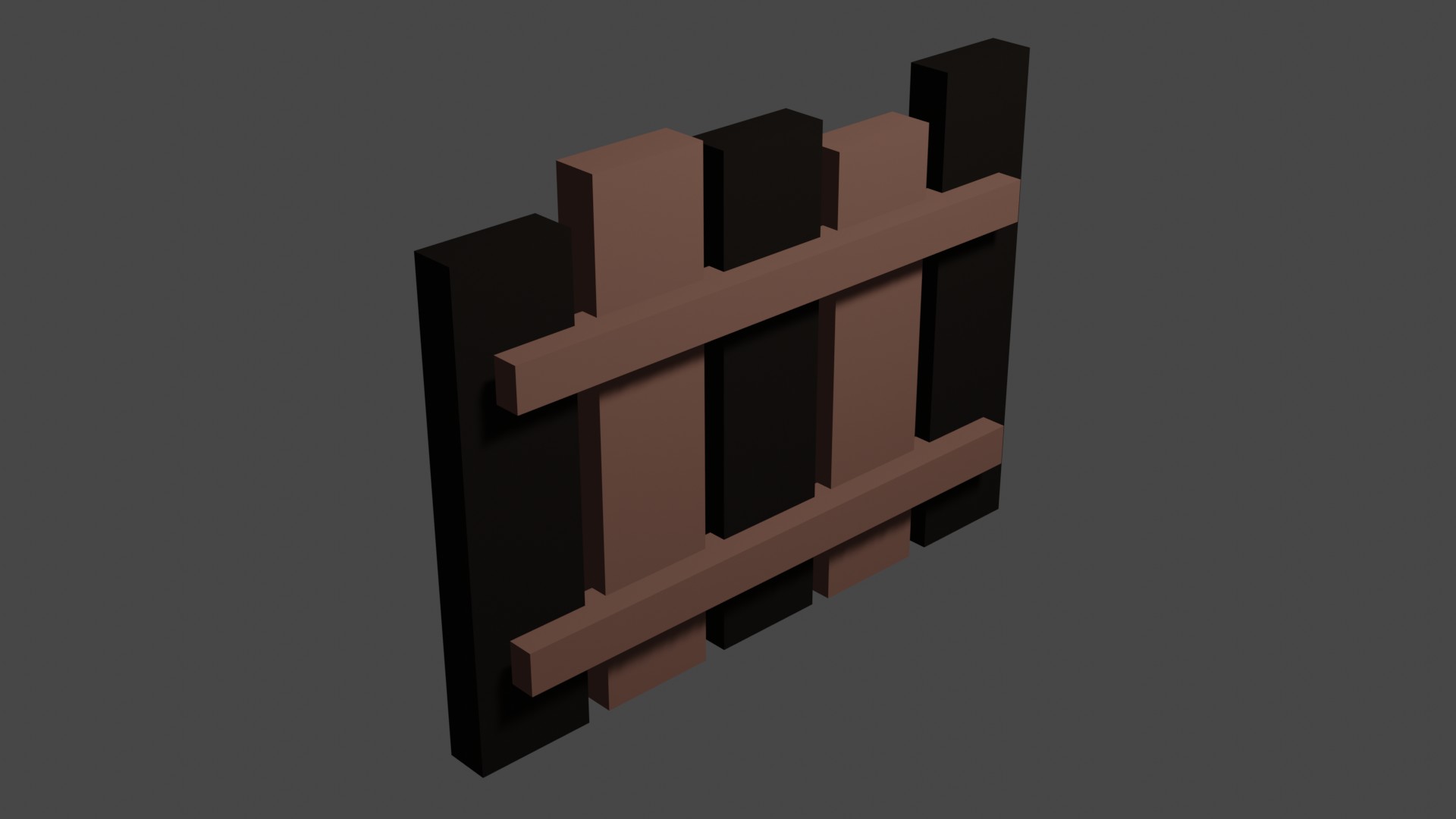Short Wood Fence 17