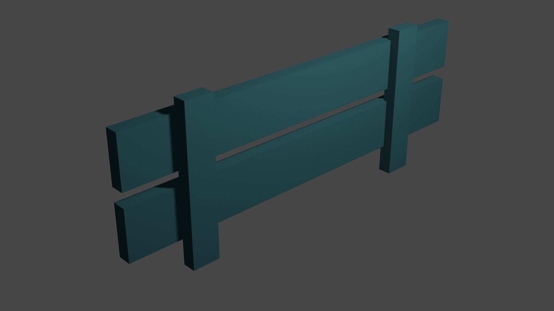 Short Wood Fence 27
