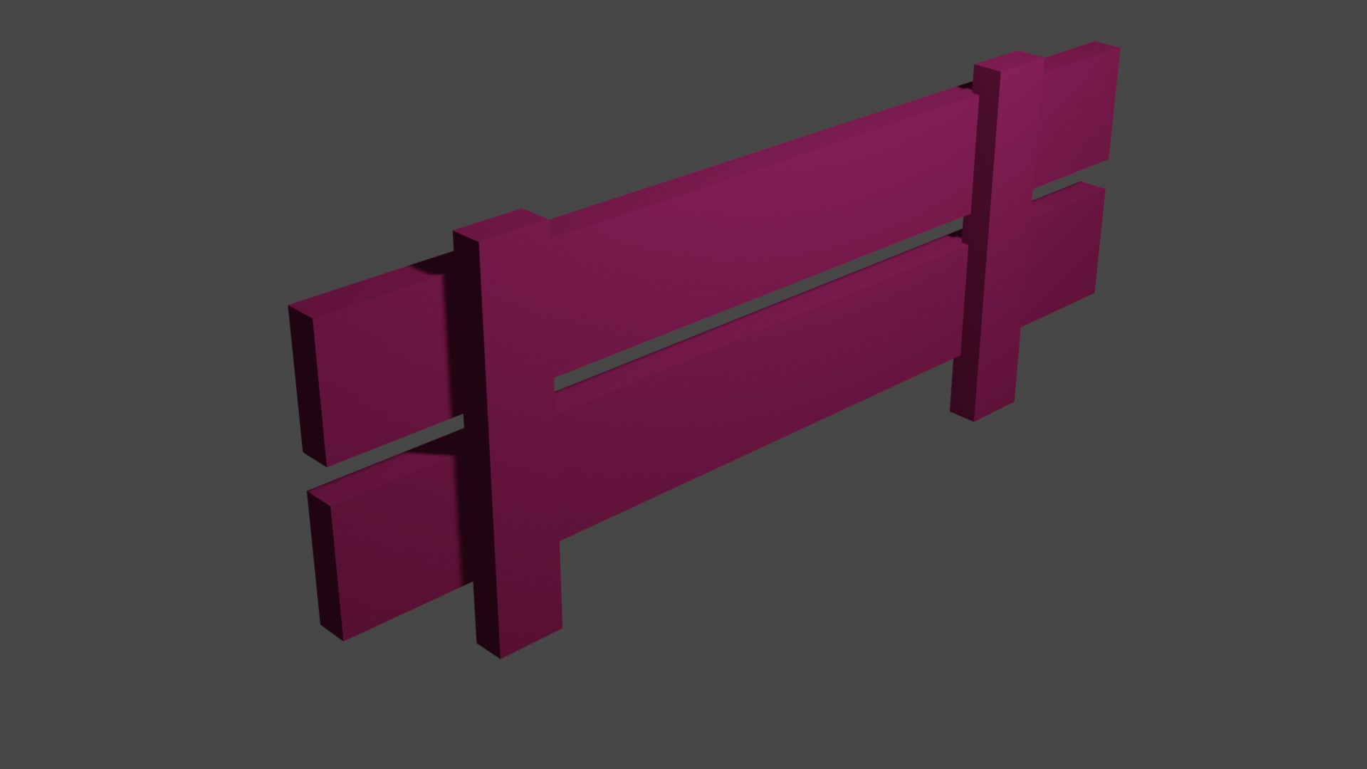 Short Wood Fence 28