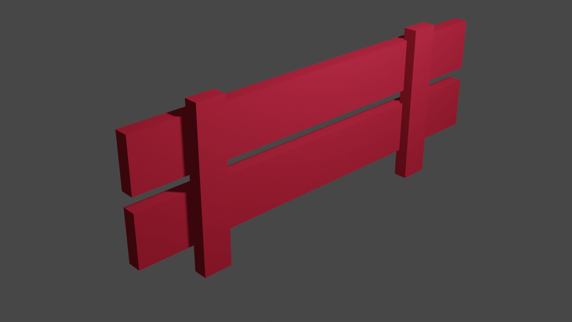 Short Wood Fence 29