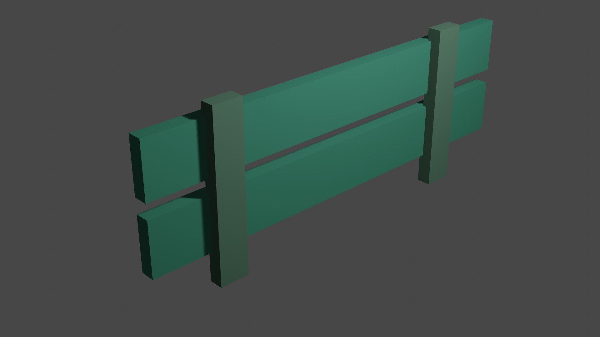 Short Wood Fence 34