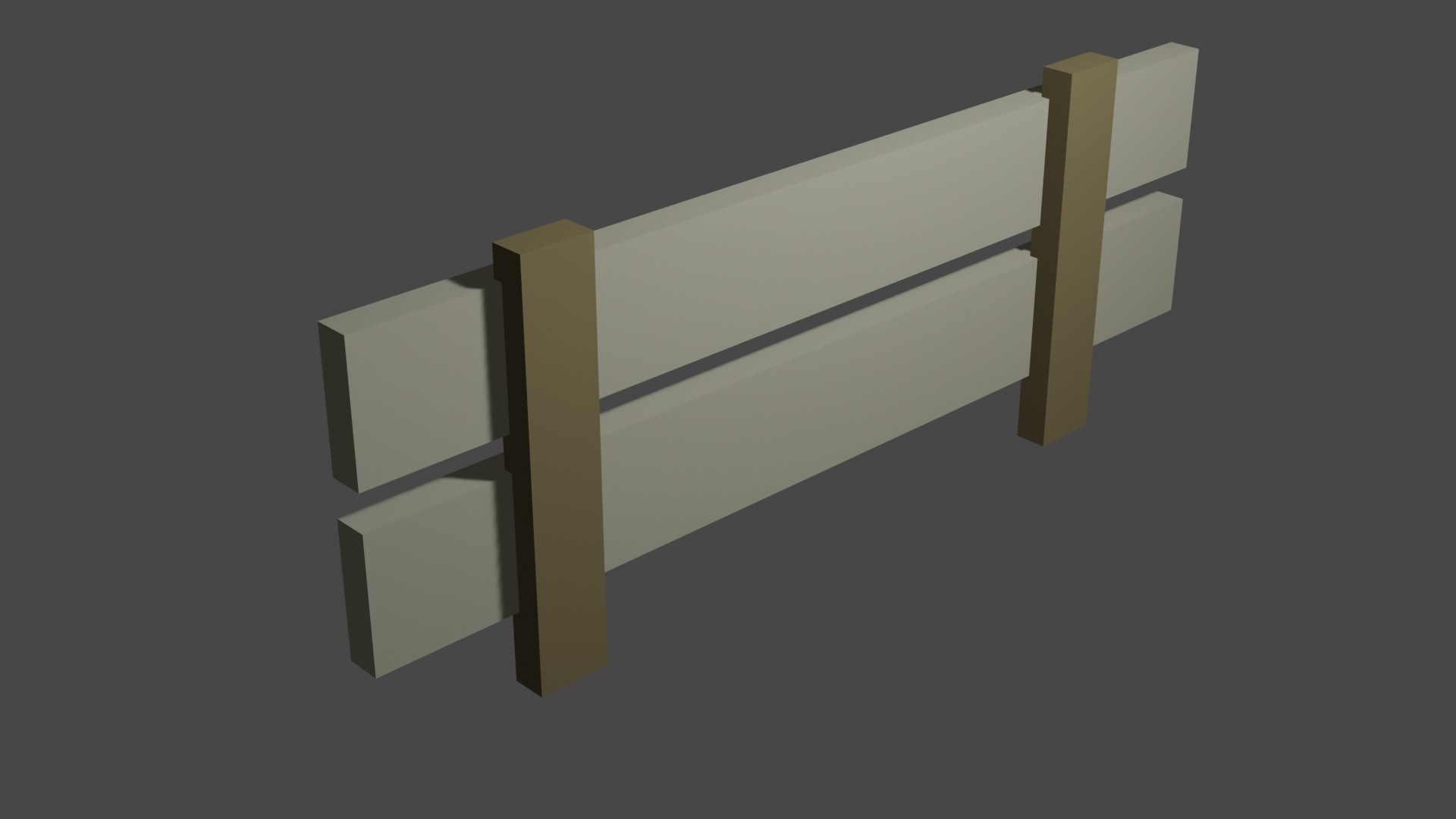 Short Wood Fence 35