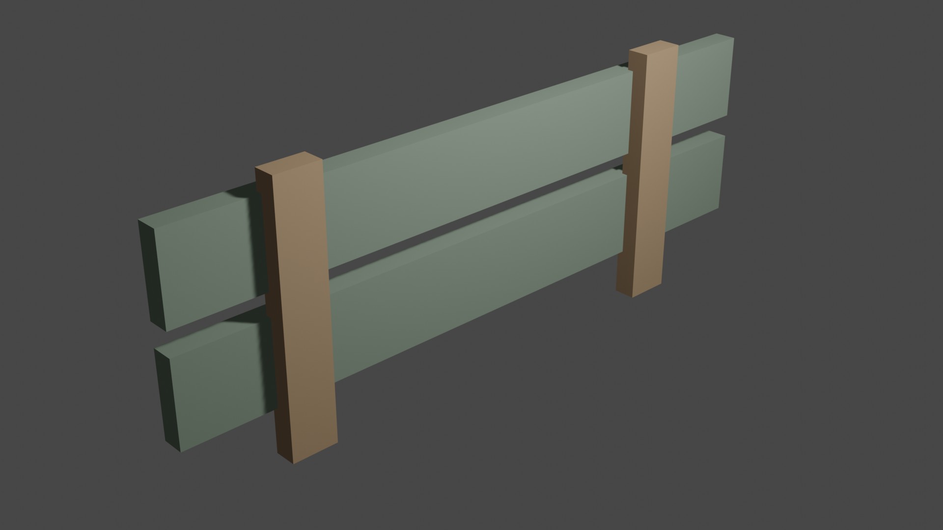 Short Wood Fence 37