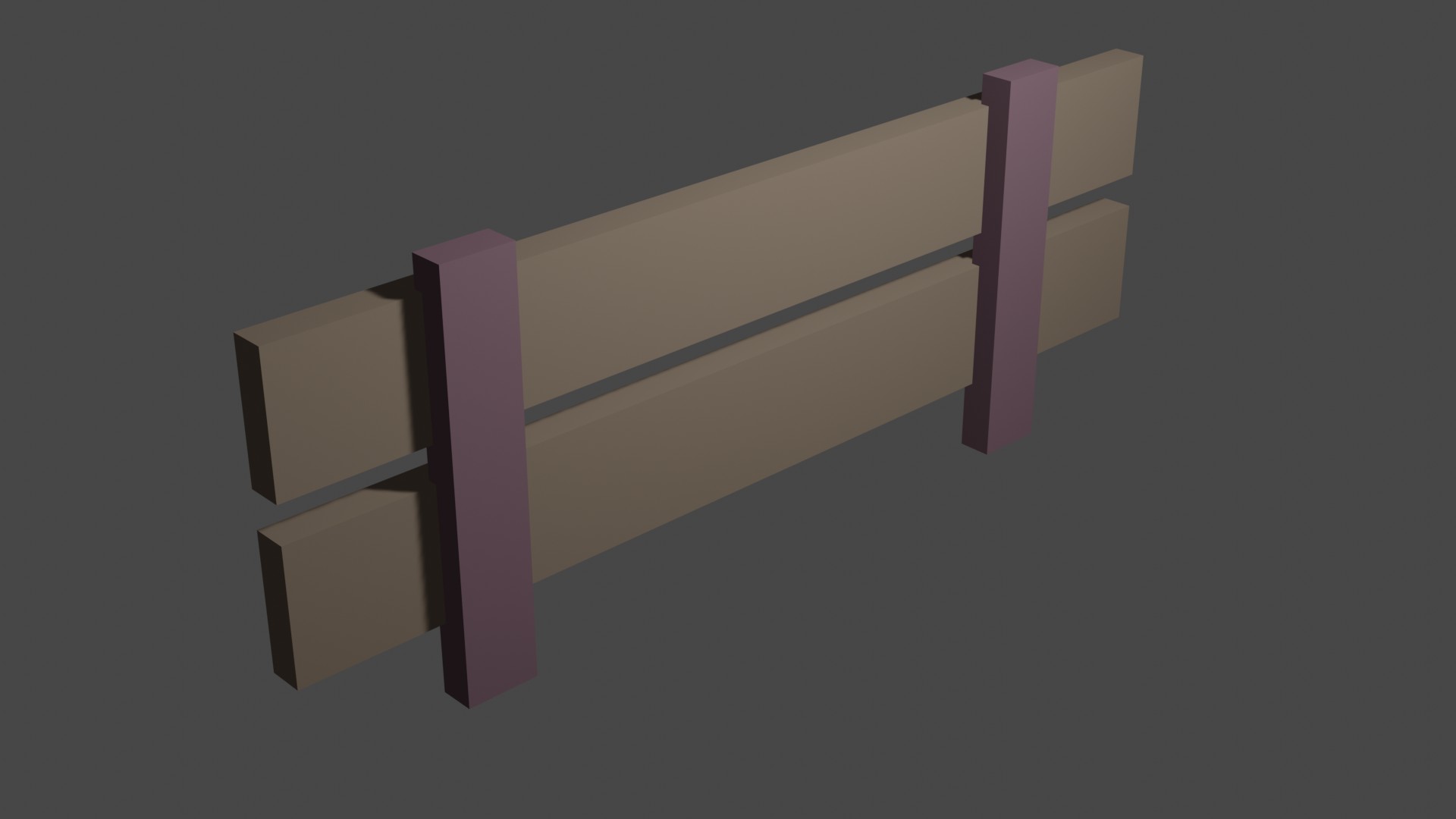 Short Wood Fence 39