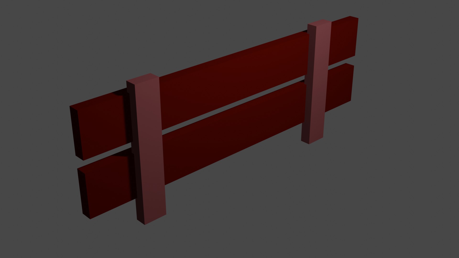 Short Wood Fence 40