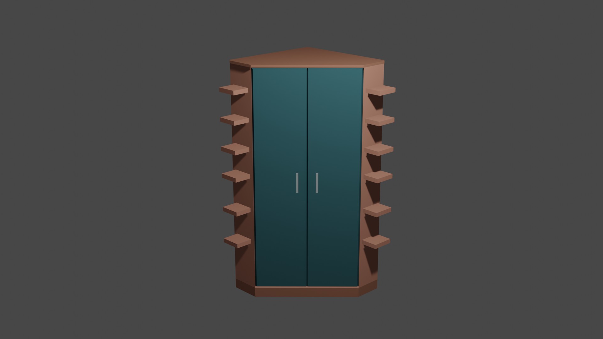 Corner Cupboard 16