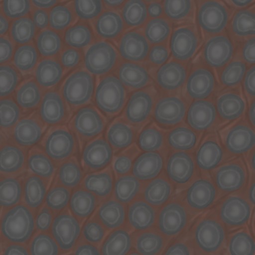 Ground small rocks (Hand painted)