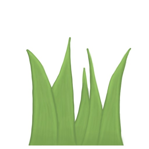 2D grass (Hand painted)